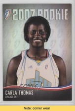 2007 Rittenhouse WNBA 2007 Rookie 68/444 Carla Thomas #RC10 READ 0af