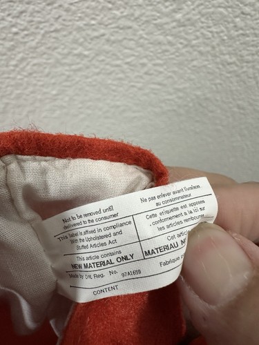 Vintage Disney 3D Filz Weihnachtsstrumpf Mickey Mouse Goofy Donald Duck - Bild 5 von 5