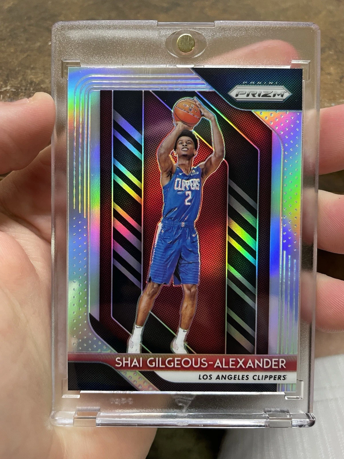 2018-19 Panini Prizm Shai Gilgeous-Alexander #184 RC Silver Raw