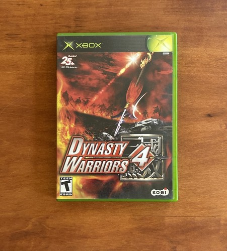 Dynasty Warriors 4 (Original OG Xbox) Excellent Condition Tested & Ships Fast