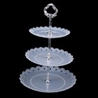  Kuchenregal, dreistöckig, Dessertregal, europäischer Stil, Kuchenständer,