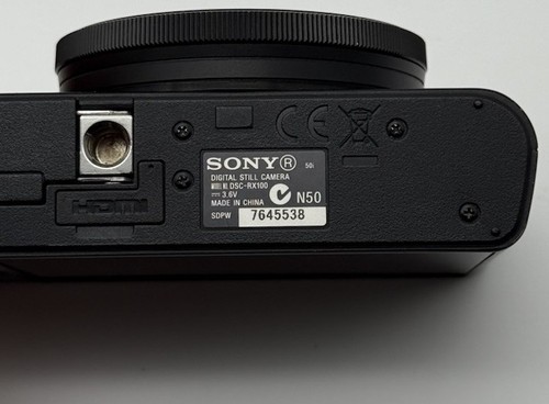 Sony Cyber-shot DSC-RX100 20,2 MP Fotocamera Digitale - Nera - Buone condizioni - Foto 19 di 19