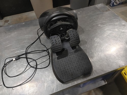 Excellent Condition ThrustMaster T80 Racing Wheel and Foot Pedals for PS3/PS4 - Picture 1 of 8