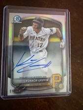 2025 Bowman - Chrome Prospect Auto Konnor Griffin  Refractor # /499