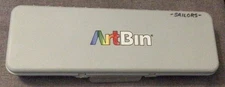 Art Bin Plastic Storage Case with Erasers, Charcoal Pencils, Mechanical Pencils