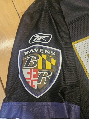 Vintage Reebok OnField Ray Lewis Baltimore Ravens Jugend NFL Team Replica Trikot M - Bild 6 von 13