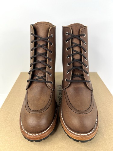 Red Wing Boots Clara Amber Harness Brown Leather Womens 6.5 B Lace Bootie New - Picture 6 of 11