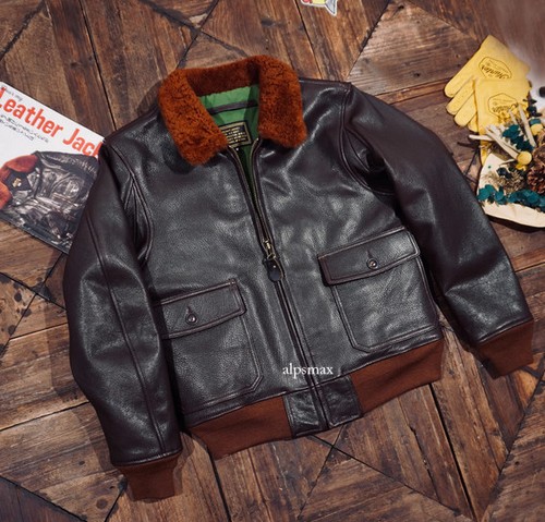 Chaquetas clásicas de cuero genuino de piel de cabra enceradas en aceite para hombre abrigos de motocicleta motociclista - Imagen 22 de 26