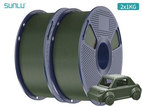 SUNLU 1.75MM PLA PETG SILK 1KG Filament 2Rollen 3D-Drucker Verbrauchsmaterial - Bild 60 von 80
