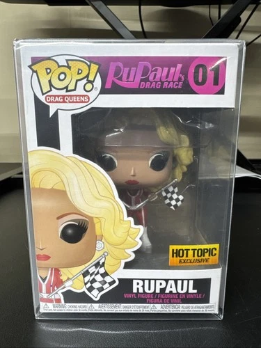 RUPAUL 01 DRAG RACE HOT TOPIC EXCLUSIVE FUNKO POP DRAG QUEENS With PROTECTOR