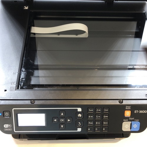 Epson ET-3600 EcoTank All in One Printer With Power Cords No Black Ink W/ Cable - Picture 7 of 14
