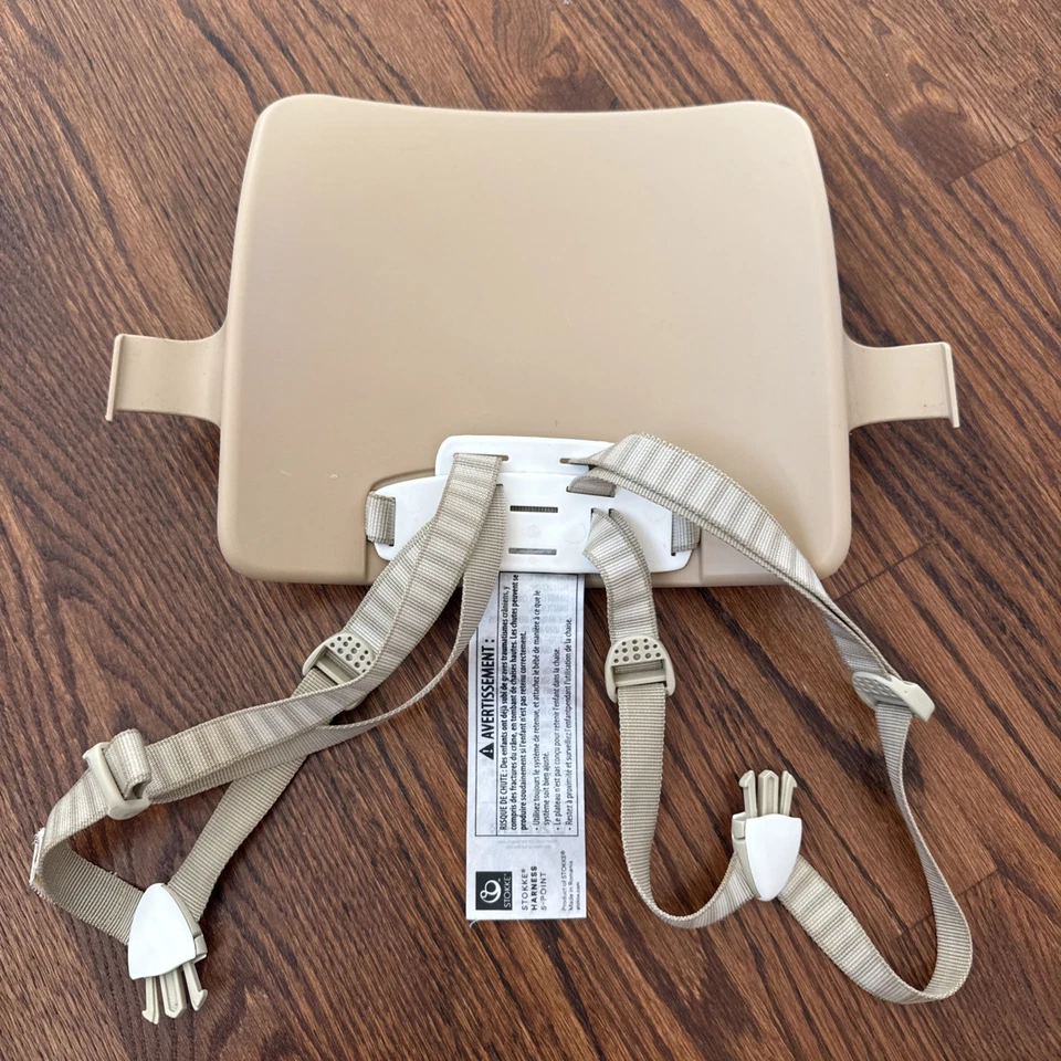 Stokke Tripp Trapp Baby Set V4 Color Natural con Arnés, Asiento + Pies Foto 2 de 4