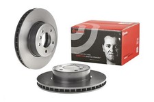 2x BREMBO Bremsscheibe PRIME LINE - UV Coated 09.9172.11 für BMW E63 E61 E60 E64