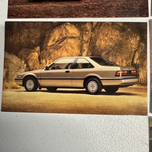 LOT OF 14 HONDA VEHICLES DEALER PROMOTIONAL POSTCARDS  1988 and 1989 MODEL YEARS - Picture 10 of 19