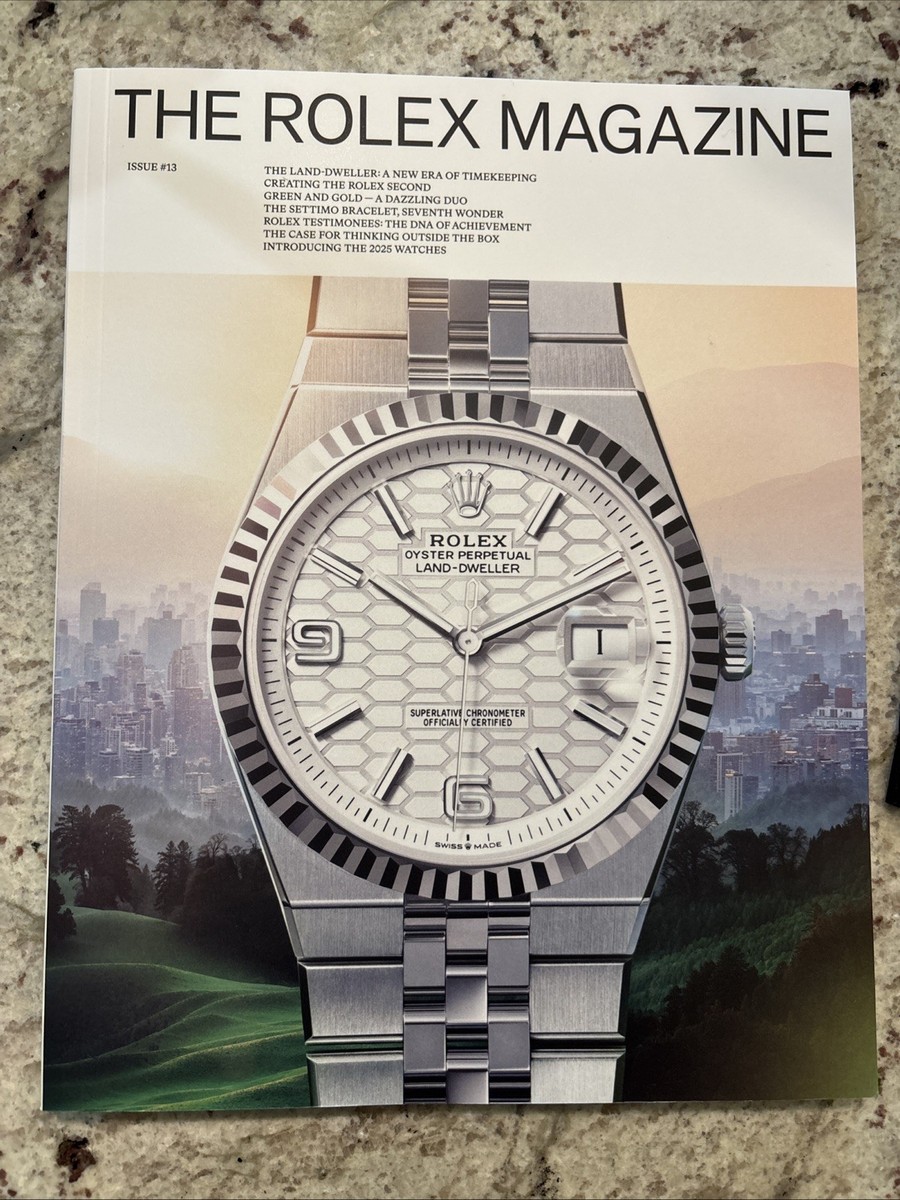 Rolex Magazine Issue #13 -Watch Magazine. Latest version. 2025 New