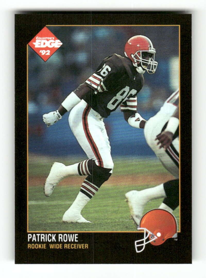 1992 Collector's Edge #194 Patrick Rowe MINT RC Rookie Browns BXCP17