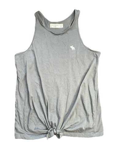 Abercrombie And Fitch A&F Lot Of 3 Tank Tops Girls 13/14 15/16 Front Tie Logo - Picture 3 of 7