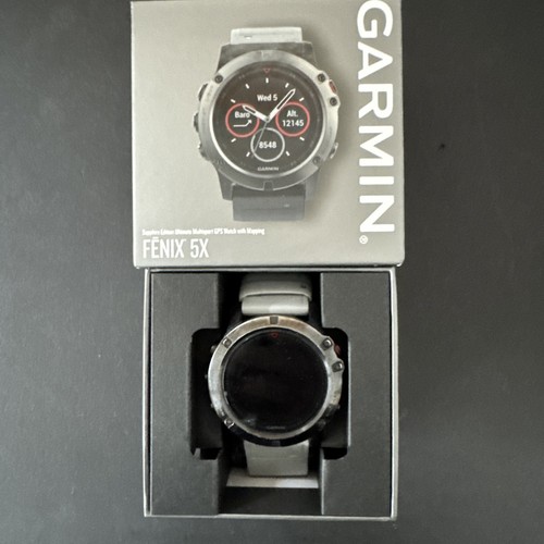 Garmin Fenix 5X mit Box ohne Ladekabel - nur Ersatzteile