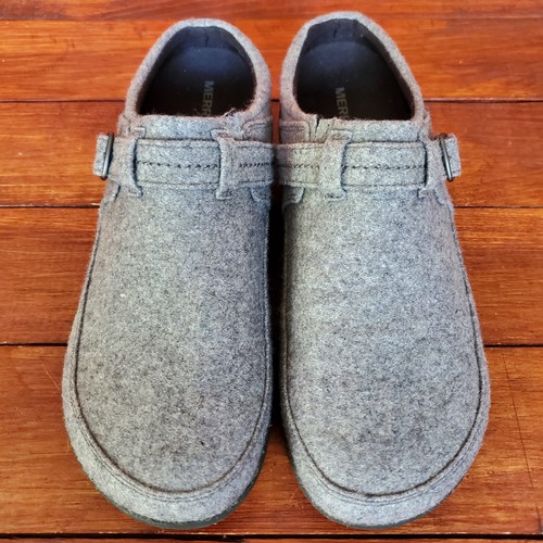 Merrell Shoes Women Size 10 Slip On Comfort Clogs Loafers Wool Buckle J98710 - Picture 3 of 8