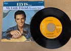 45 rpm Vintage 7” Vinyl Single Record Jukebox Elvis Presley Kentucky Rain