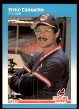 1987 Fleer Ernie Camacho Cleveland Indians #247