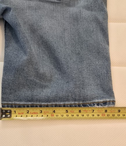 Levi Strauss Signature schmale Damenshorts Größe 18 mittlerer Bund verstellbarer Bund - Bild 5 von 10