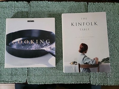 2 Cookbooks - Chic Simple Cooking & The Kinfolk Table Cookbook Hardcover