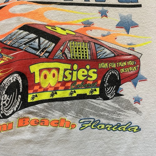 Vintage Tootsie’s Cabaret Strip Club Race Car Racing T shirt Men’s - Picture 5 of 9