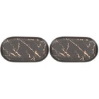  2 Pieces Ablageschale Badezimmer Juwelierorganisator Waschtischablagen Für