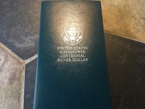 United States Eisenhower Centennial Silver Dollar - Picture 10 of 14