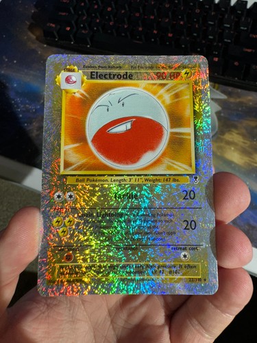 Electrode 22/110 Reverse Holo Rare Legendary Collection Pokémon Card - Picture 3 of 7
