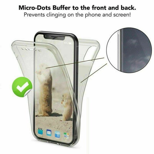 For Apple iPhone 17 Air Full 360 Protection Front Back Clear Phone Case - Picture 14 of 24