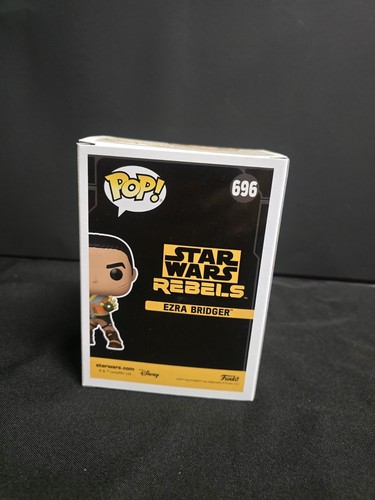 FUNKO POP! STAR WARS #696 EZRA BRIDGER SIGNED BY TAYLOR GRAY - Picture 3 of 6