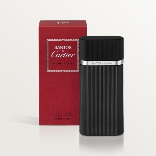 Cartier Santos Eau de Toilette EDT Spray Men 3.4 oz / 100ml New sealed box. - Picture 2 of 6