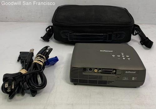INFOCUS LP70 + Mobile DLP Video Projector With Carrying Bag - 第 4/5 張圖片