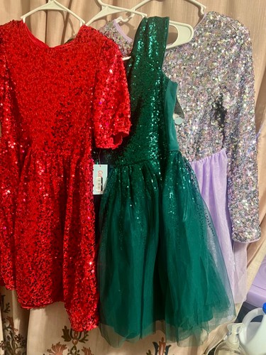 Beautiful Girls Rare Editions Special Occasion Dress Lot Size 14
