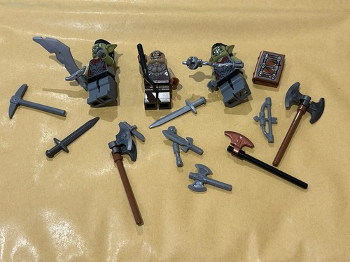 Lego Herr der Ringe Bergleute von Moira Orks und Zubehör Restposten Konvolut Xa20 - Bild 1 von 8