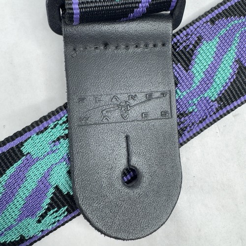 Planet Waves Gecko Lizard Ace Stil Echtleder Enden Gitarrengurt EUC - Bild 2 von 6