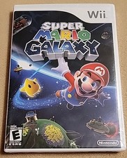 NEW Super Mario Galaxy (Nintendo Wii, 2007) Factory SEALED NIB