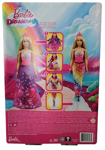 Mattel Barbie Dreamtopia 2-in-1 Puppe GTF92 Prinzessin GTF93 Ken Prinz (Auswahl) - Picture 3 of 7
