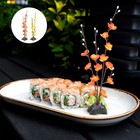 2 Pcs Küche Deko Küchendekoration Dekorationsplatten Sushi -Teller