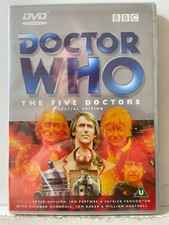 Doctor Who The Five Doctors Special Edition DVD 1983 New & Sealed 681G