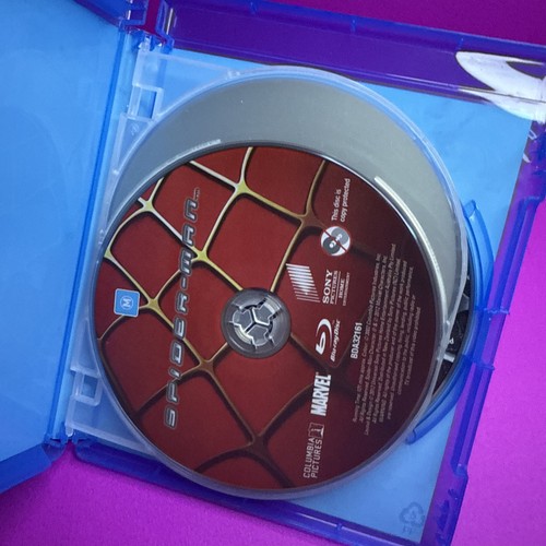 RARO! Fuera de existencia Spider Man Edición Limitada 1 2 3 Colección de Películas Blu Ray Región B - Imagen 4 de 5
