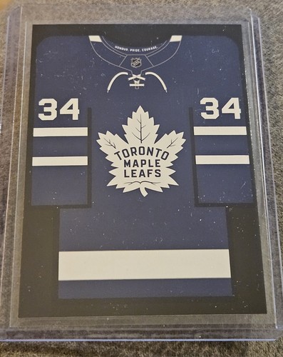 2024-25 Upper Deck Credentials Arena Giveaways Jerseys Auston Matthews/500  - Picture 1 of 2