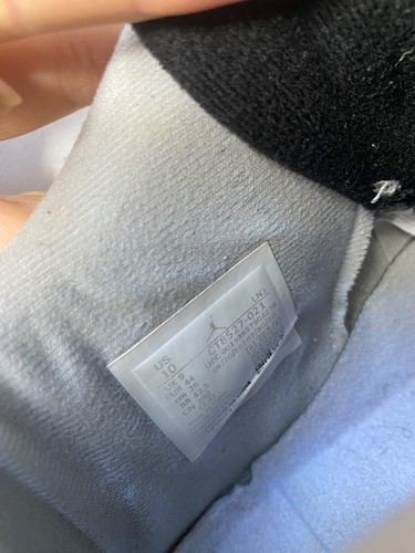 nike air jordan 4 retro military black size 10 - Picture 7 of 8