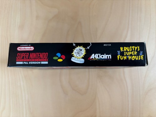 SNES - Krusty's Super Fun House - (OVP, mit Anleitung) - Bild 4 von 12