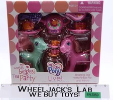 Sharing Tea with Pinkie Pie  Minty My Little Pony Live 2006 Hasbro NEW MIB