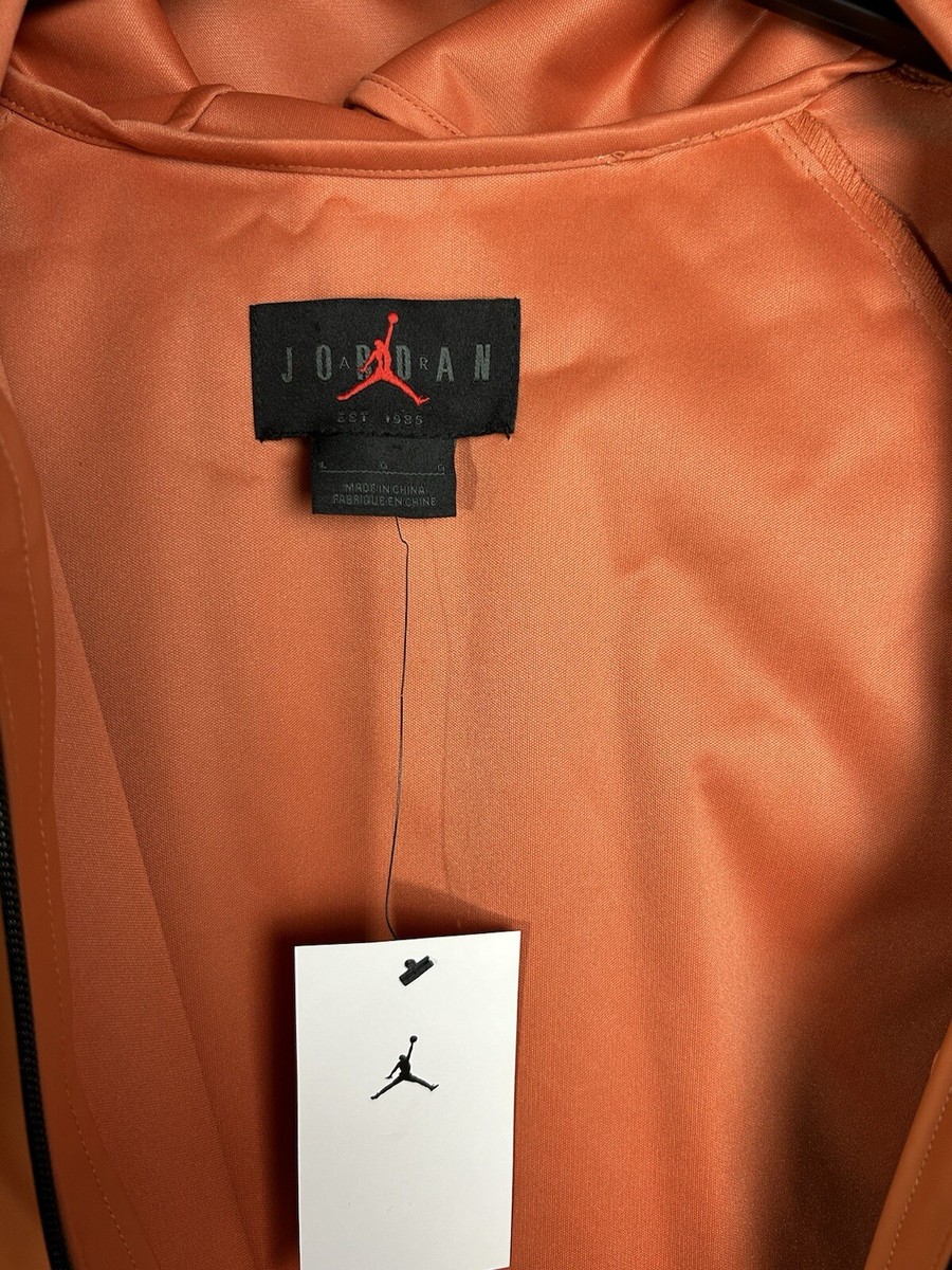 Nike Air Jordan 23 Engineered Trench Coat Jacket Large Rust