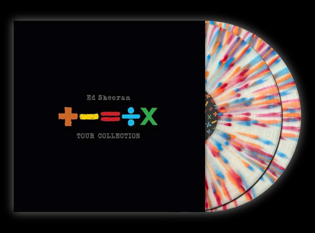 Ed Sheeran +-=÷× Tour Collection Splatter Vinyl LP Blood Ed Sheeran +-=÷× Tour Collection Splatter Vinyl LP Blood