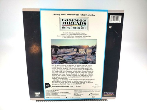 Common Threads "Stories from the Quilt" - LASERDISC - Picture 5 of 8